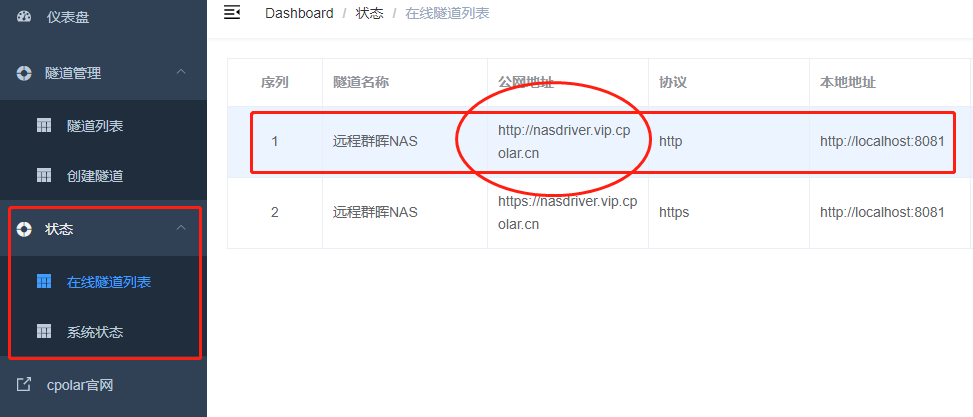 利用cpolar为群晖NAS建立稳定外网地址（2）插图4