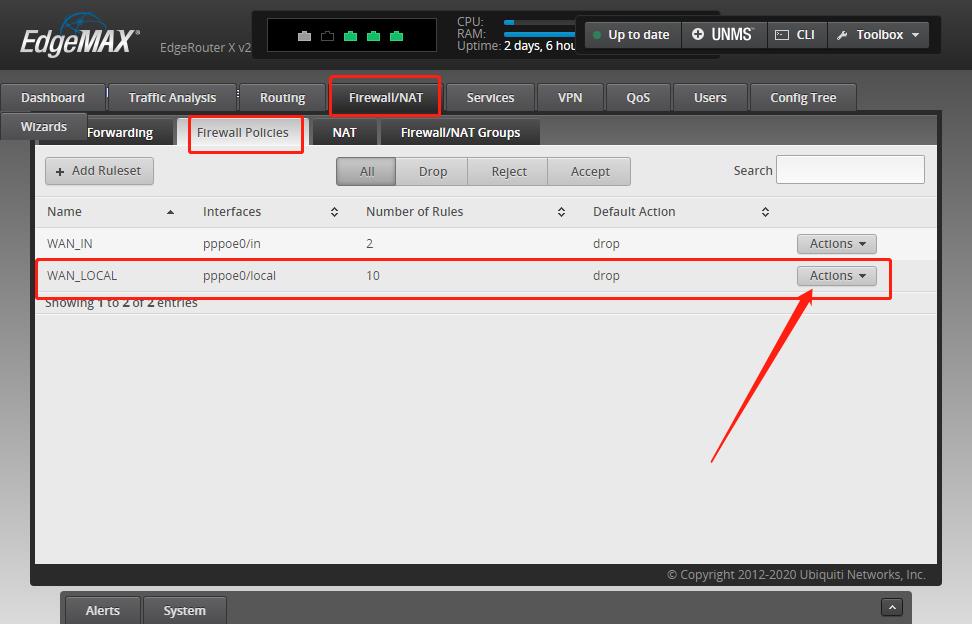 UBNT ER-X 路由器DDNS配置和frps内网穿透服务搭建插图5