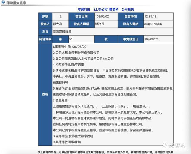 华为将通过联发科采购台积电芯片规避制裁？联发科发紧急声明辟谣-陌上烟雨遥