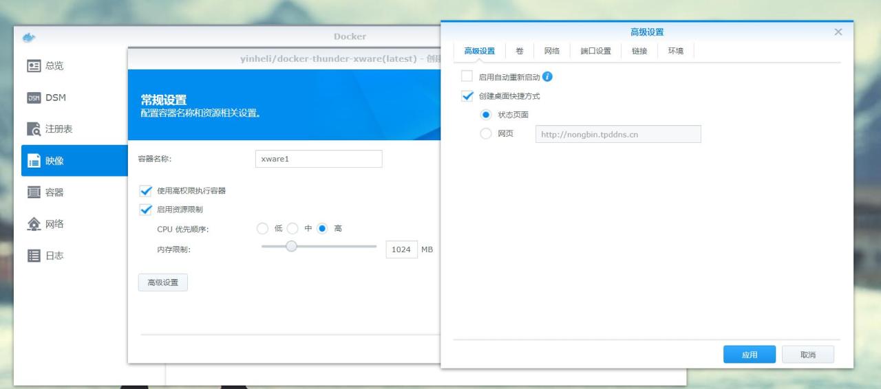 黑群晖折腾之docker系列之迅雷远程下载插图3