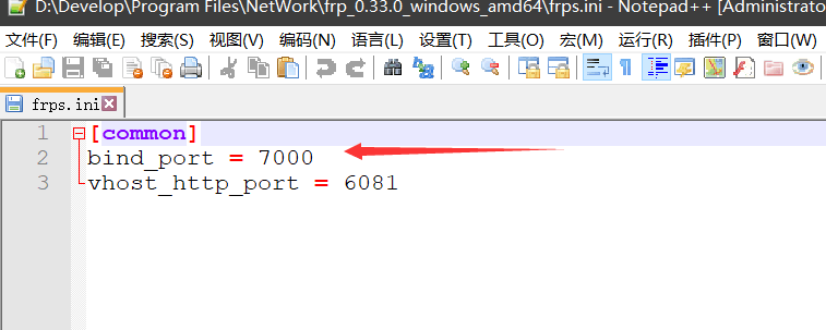 frp 实现内网穿透（Windows版）插图6