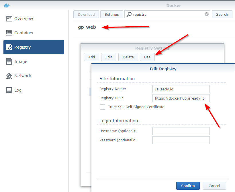 在 Synology 上设置 docker 注册表-陌上烟雨遥