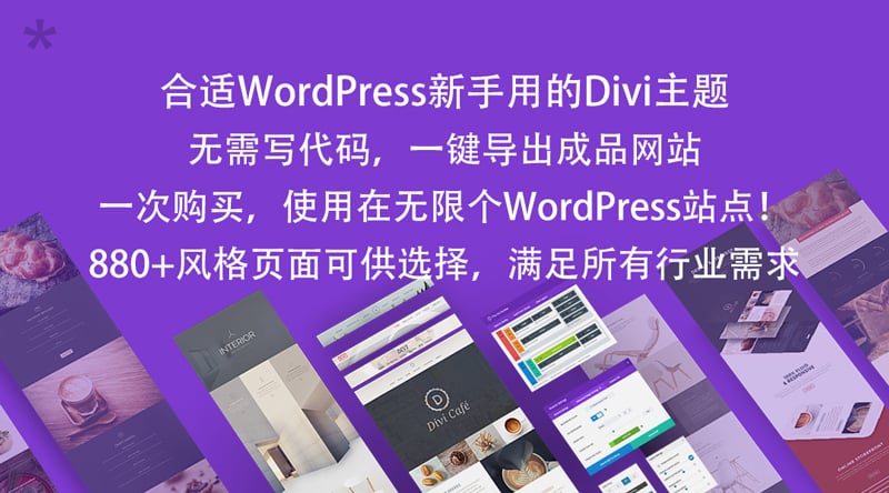 WordPress divi主题