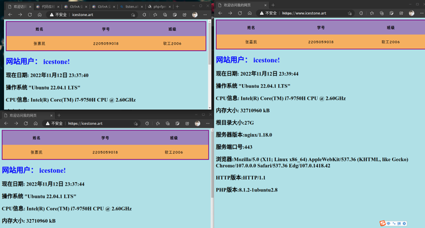 ubuntu22.4配置nginx和php-陌上烟雨遥