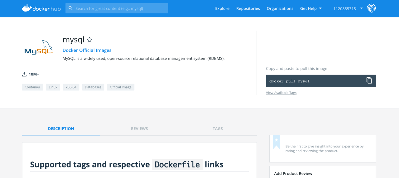 docker安装mysql，设置mysql初始密码插图1