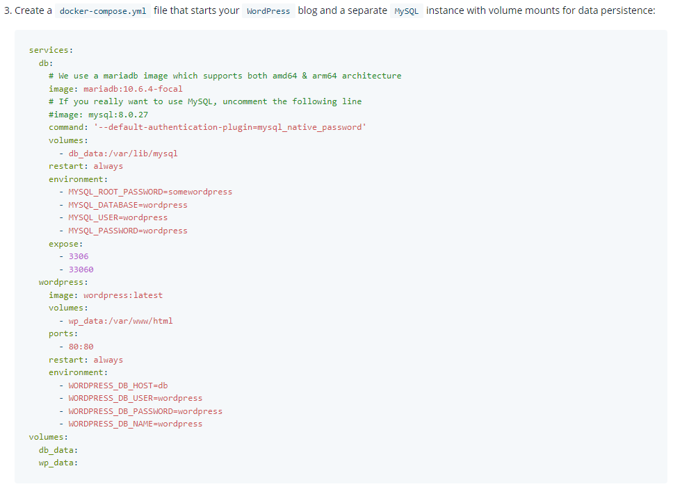使用Docker Compose搭建WordPress博客插图4