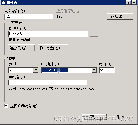 Windows系统服务器如何架设网站插图6