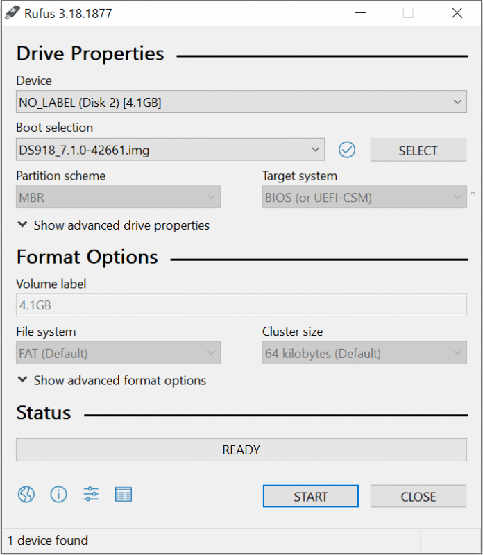 「NAS」黑群晖引导U盘制作、半洗白、全洗白教程（6.2.3和7.1.0版本）插图3