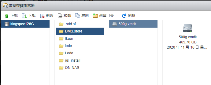 ESXI6.7下直通硬盘给群晖步骤，RDM直通方式！插图4