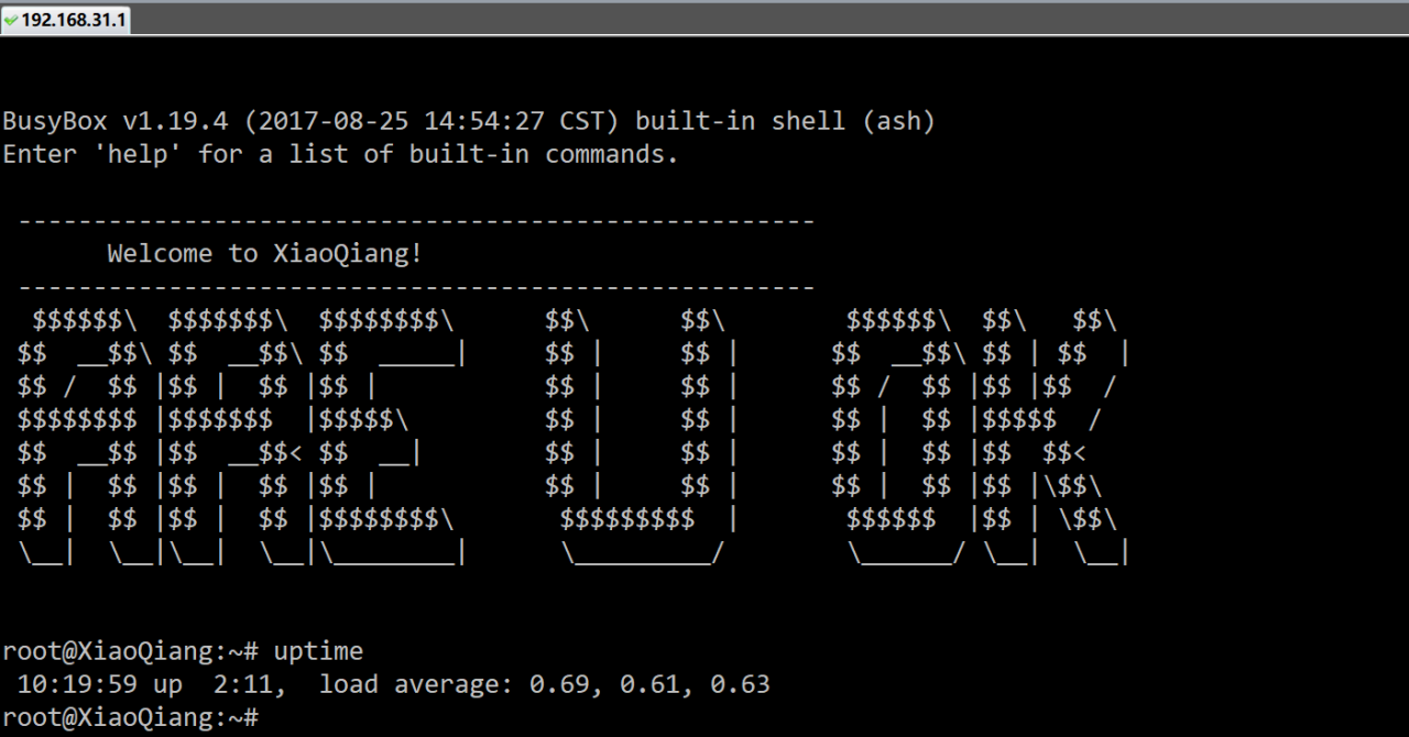 linux连接小米路由器ssh,【Linux】小米路由开启SSH访问权限-陌上烟雨遥