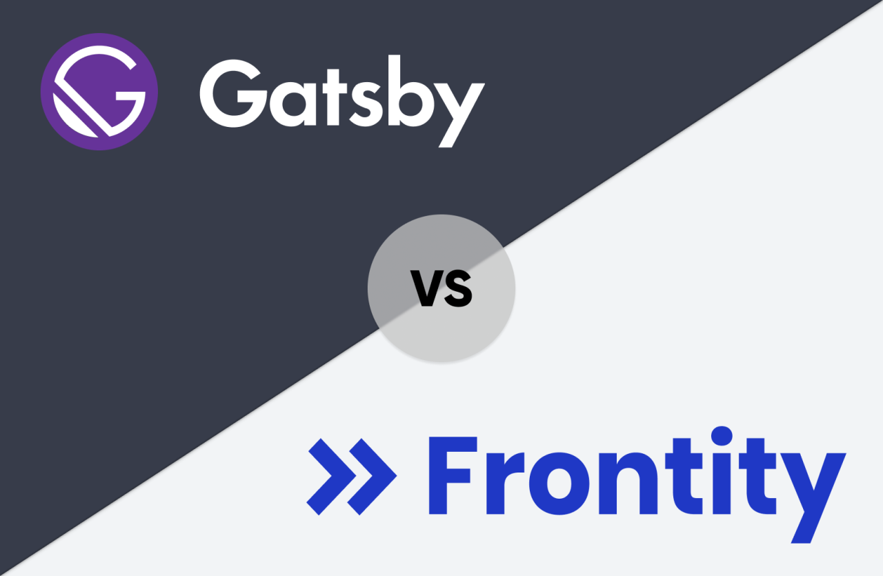 Gatsby 与 WordPress 的 Frontity 相比