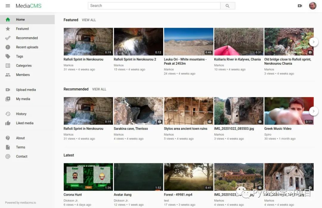 【GitHub项目推荐–一款免费、现代、开源、功能齐全的视频和媒体CMS】【转载】插图